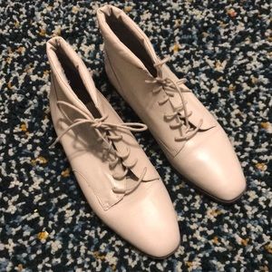 Vintage heeled booties